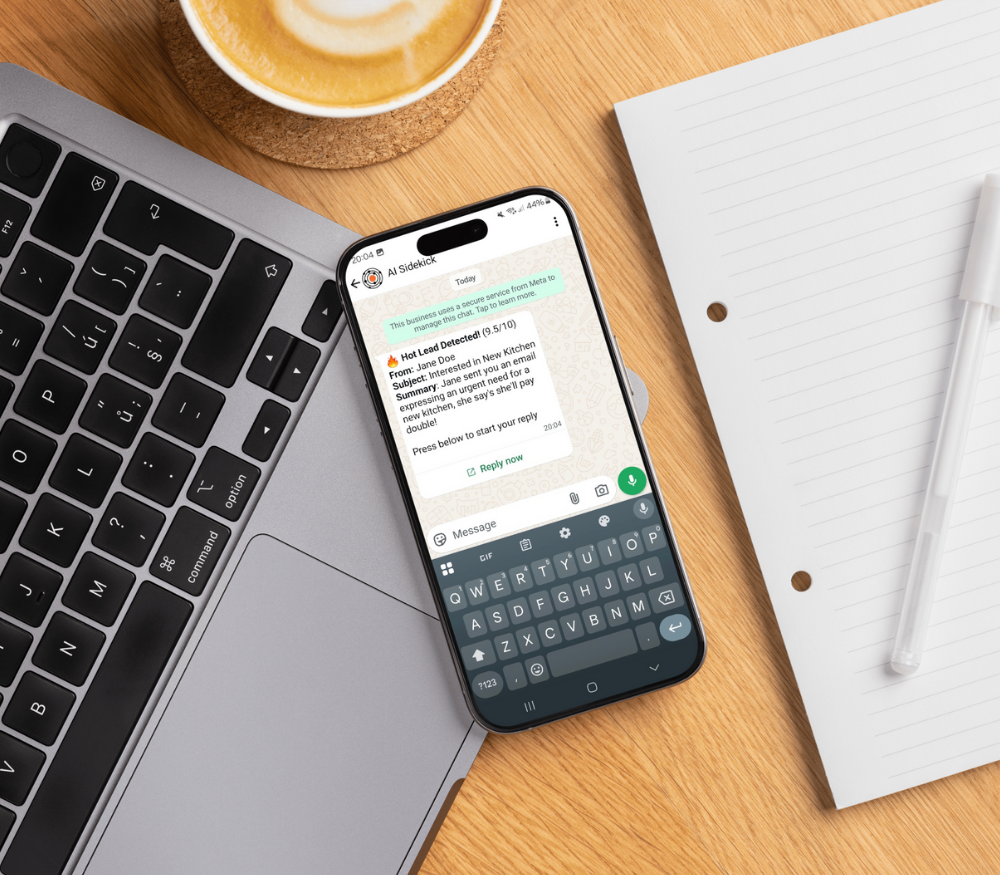 Email Sidekick in action